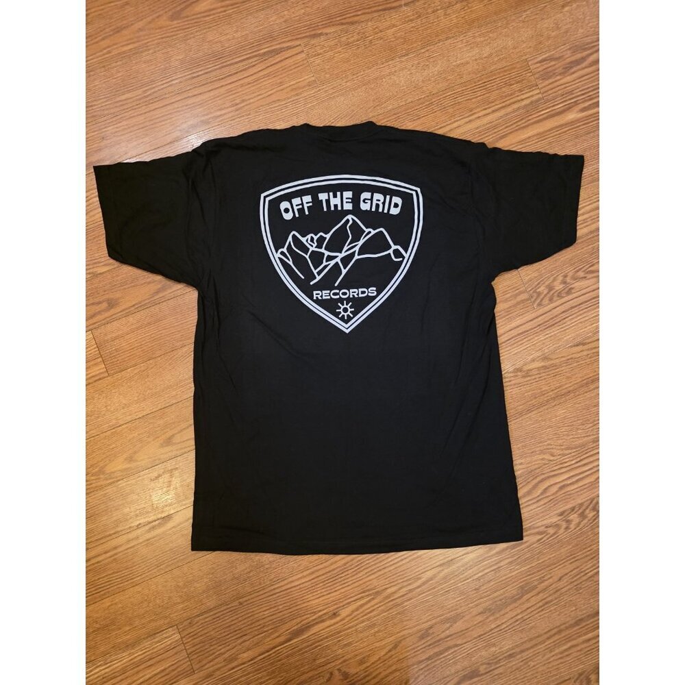 John Summit Off The Grid Records T-Shirt Mens XL Black EDM Sold Out Logo… - Picture 7 of 8